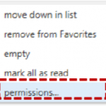 select permissions