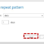 select new repeat pattern