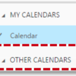 select other calendars